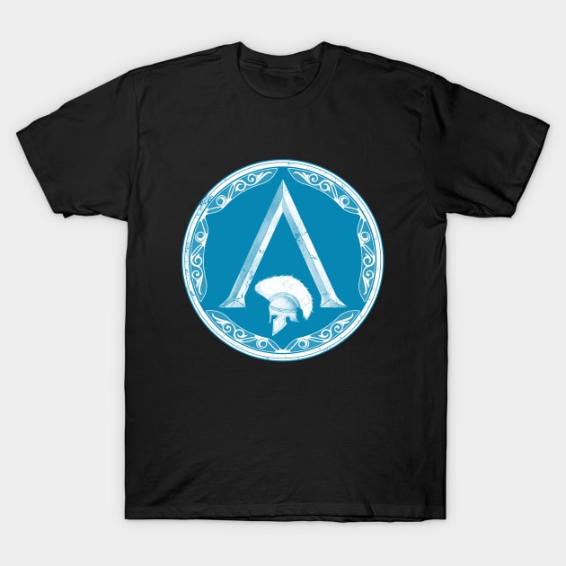 Spartan Shield T-Shirt by NicGrayTees